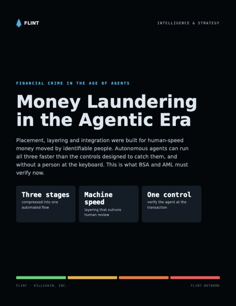 Money Laundering in the Agentic Era